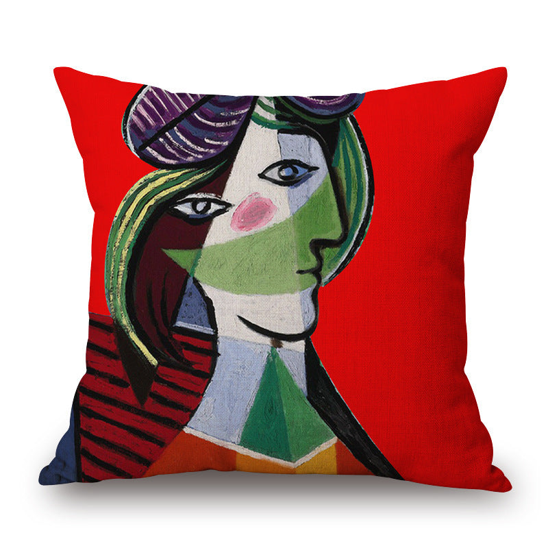 Picasso painting print pillowcase ARZ