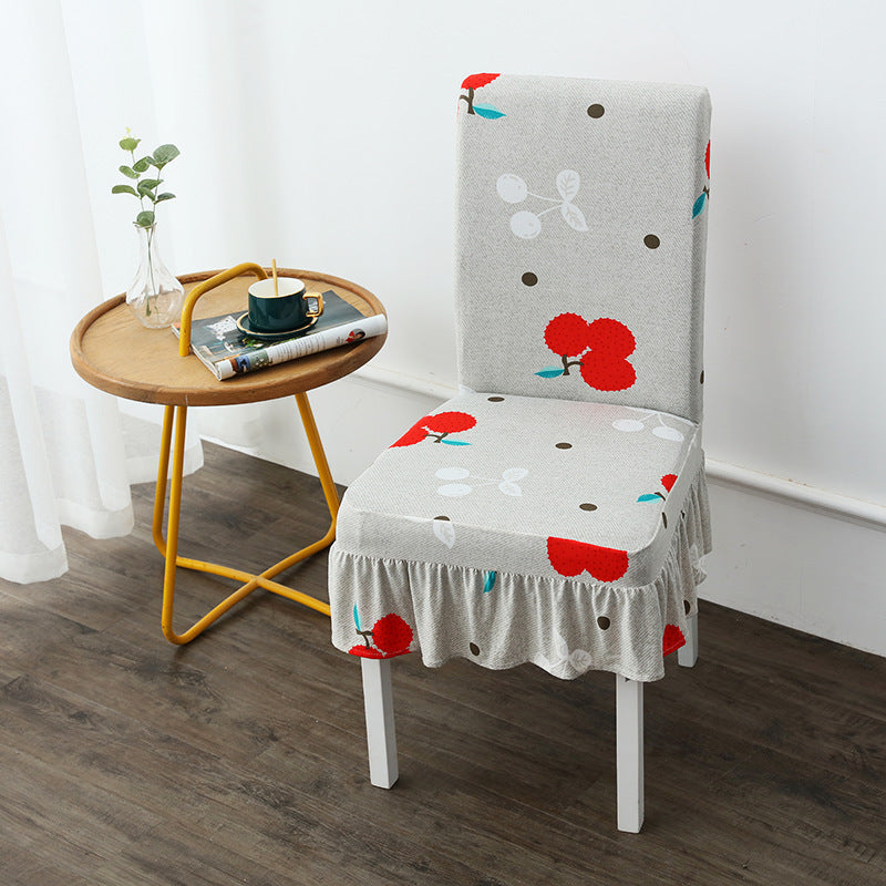 Chair Cover Modern Simple Universal Skirt Elastic Chair Cover ARZ