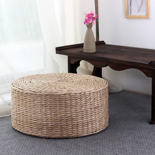 Tatami Straw Woven Futon Cushion Woven Bay Window Yoga ARZ