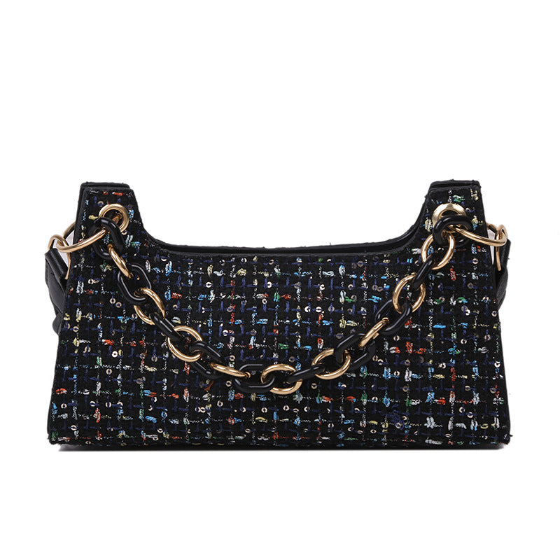 Woven Underarm Bag All-Match One-Shoulder Messenger Bag ARZ