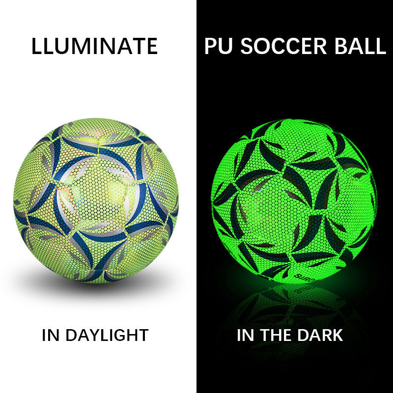 Luminate Soccer Practice Football Glowing Training Ball ARZ