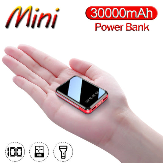 Power Bank 30000mAh Mini Portable Phone Fast Charger USB ARZ