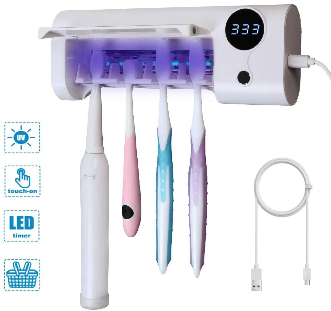 Toothbrush disinfector with UV light ARZ