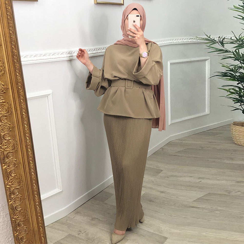 Ramadan Eid Mubarak Abaya Dubai Turkey Hijab Dress Muslim Se ARZ