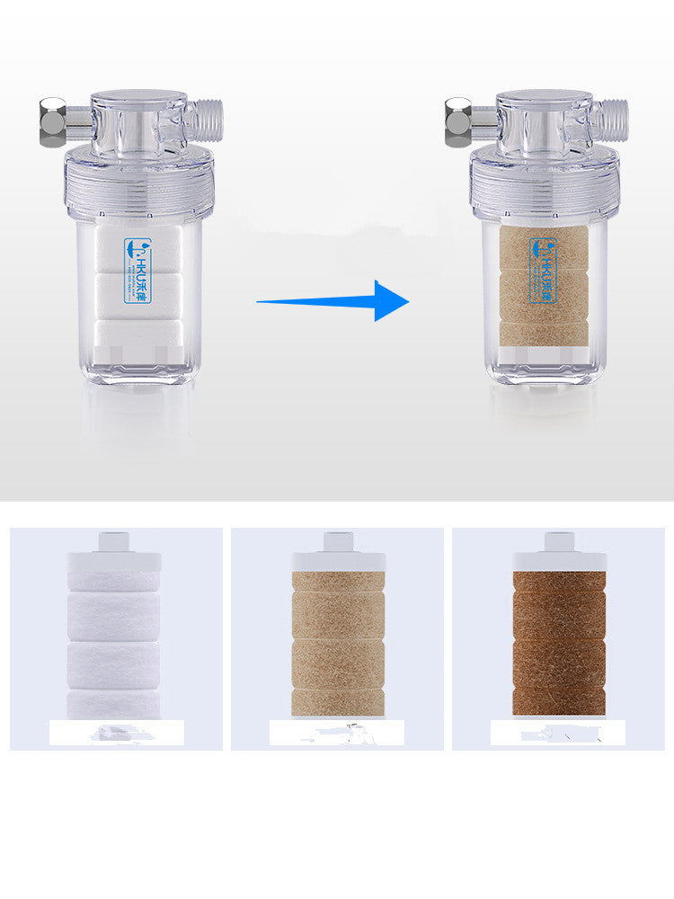 Shower Filter Tap Water Faucet Nozzle Household Bath Shower Dechlorination Filter Element ARZ