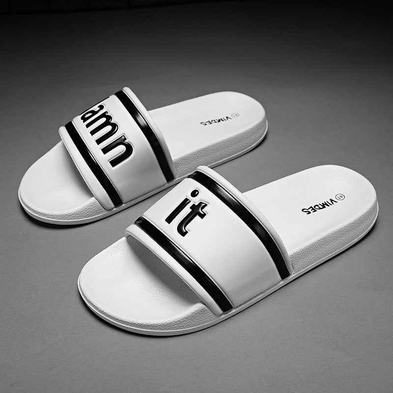 Large Size Slippers Men Wear Flip-Flop Beach Shoes Outdoors ARZ