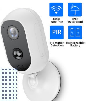 Battery Surveillance Camera Outdoor Waterproof Mobile Phone Remote Real-Time Viewing Hd Night Vision ARZ