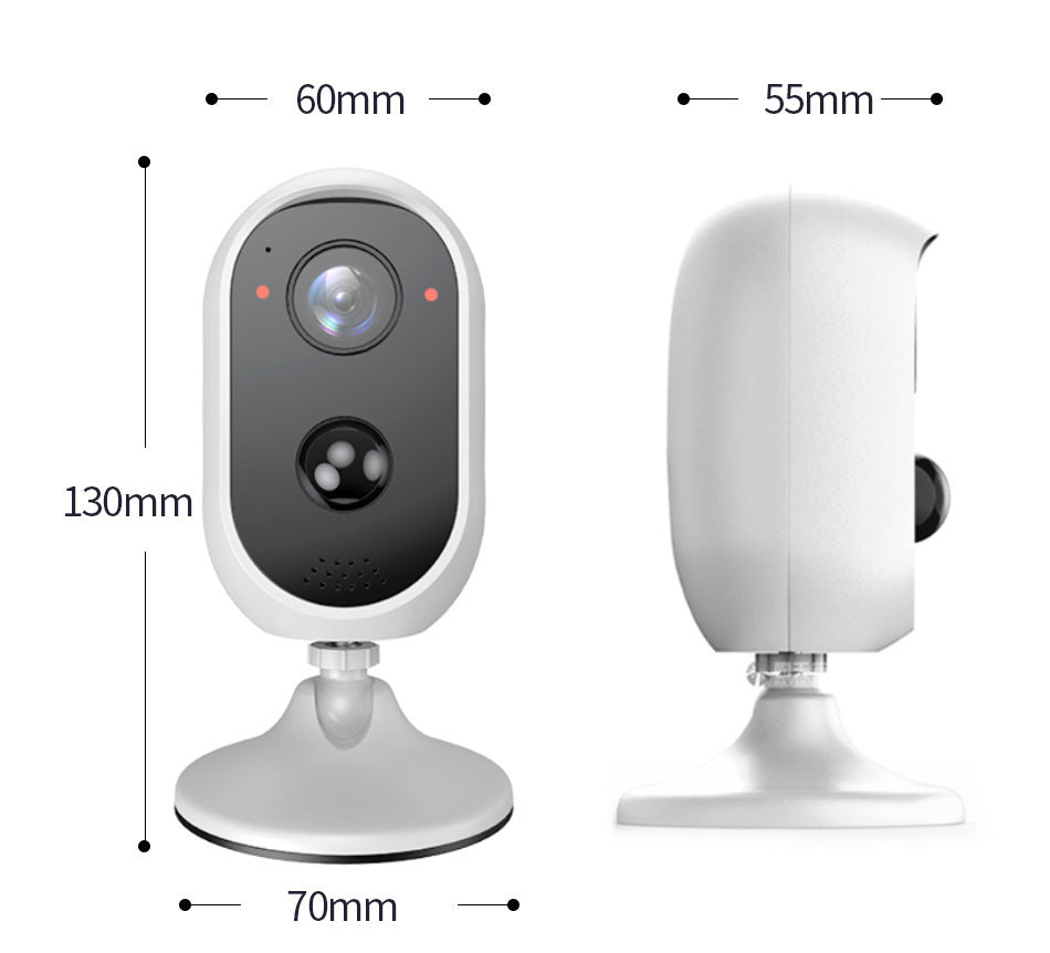 Battery Surveillance Camera Outdoor Waterproof Mobile Phone Remote Real-Time Viewing Hd Night Vision ARZ