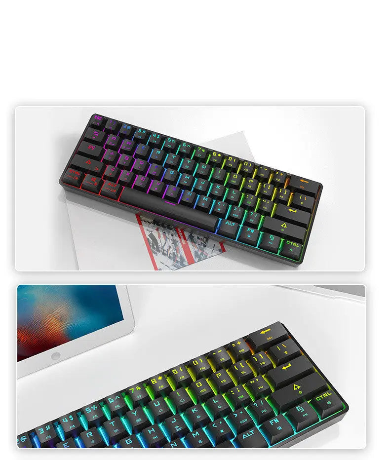 Wireless Bluetooth Mechanical Keyboard Charging Dual-mode Keyboard ARZ