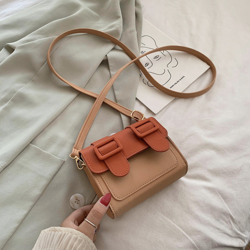 Bag Women Messenger Bag Small And Versatile Simple And Cool Style Female Korean Version Japanese And Korean Fresh Shoulder Bag Single Shoulder Messenger ARZ