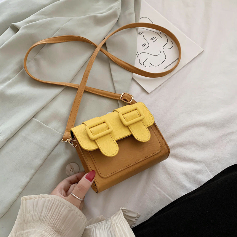 Bag Women Messenger Bag Small And Versatile Simple And Cool Style Female Korean Version Japanese And Korean Fresh Shoulder Bag Single Shoulder Messenger ARZ