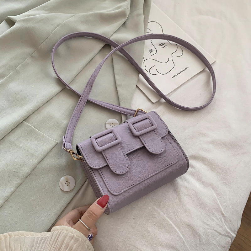 Bag Women Messenger Bag Small And Versatile Simple And Cool Style Female Korean Version Japanese And Korean Fresh Shoulder Bag Single Shoulder Messenger ARZ