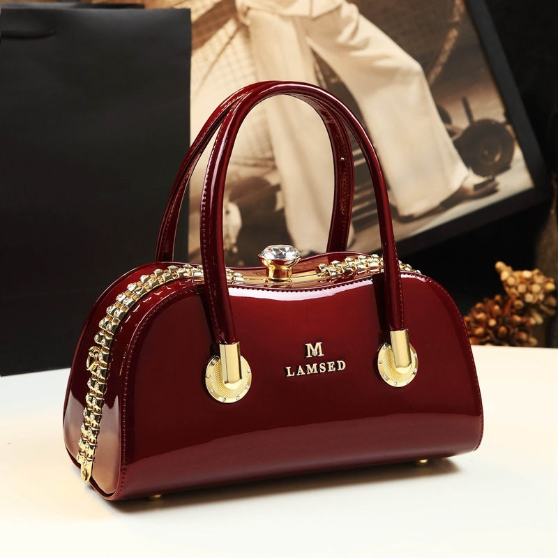 New Wild Middle-Aged Lady Mother Bag Simple Handbag ARZ