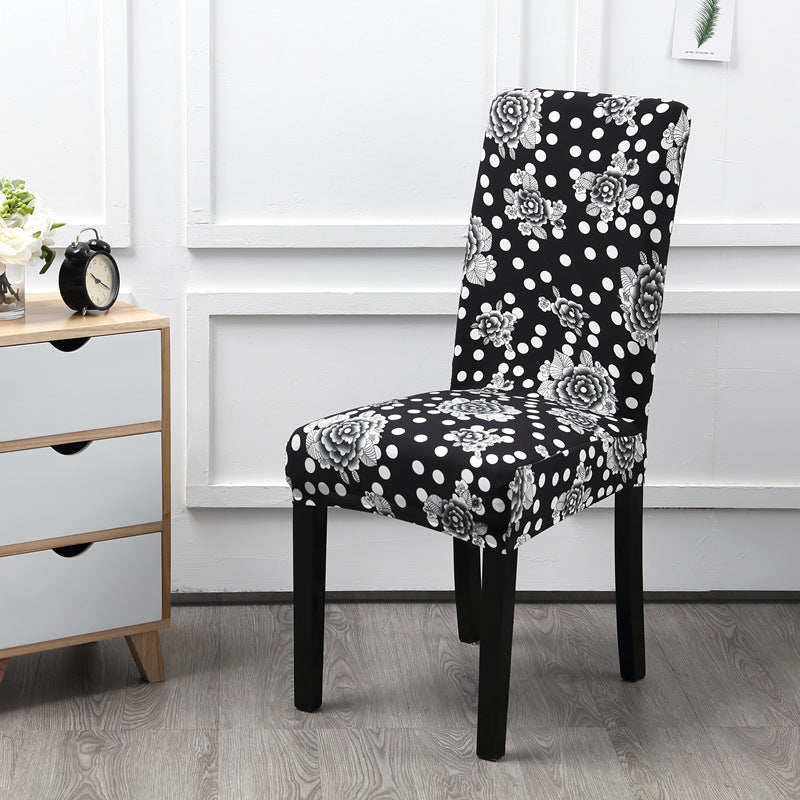 Printed Elastic Chair Cover Household Anti-Fouling Chair Cover ARZ