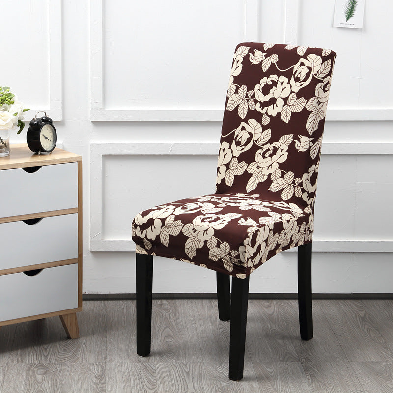 Printed Elastic Chair Cover Household Anti-Fouling Chair Cover ARZ