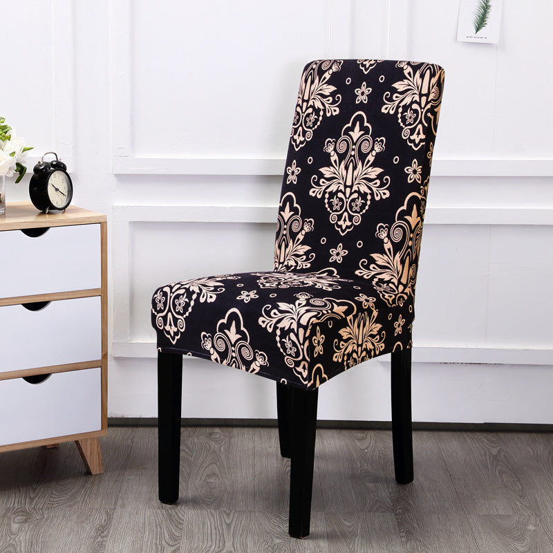 Printed Elastic Chair Cover Household Anti-Fouling Chair Cover ARZ