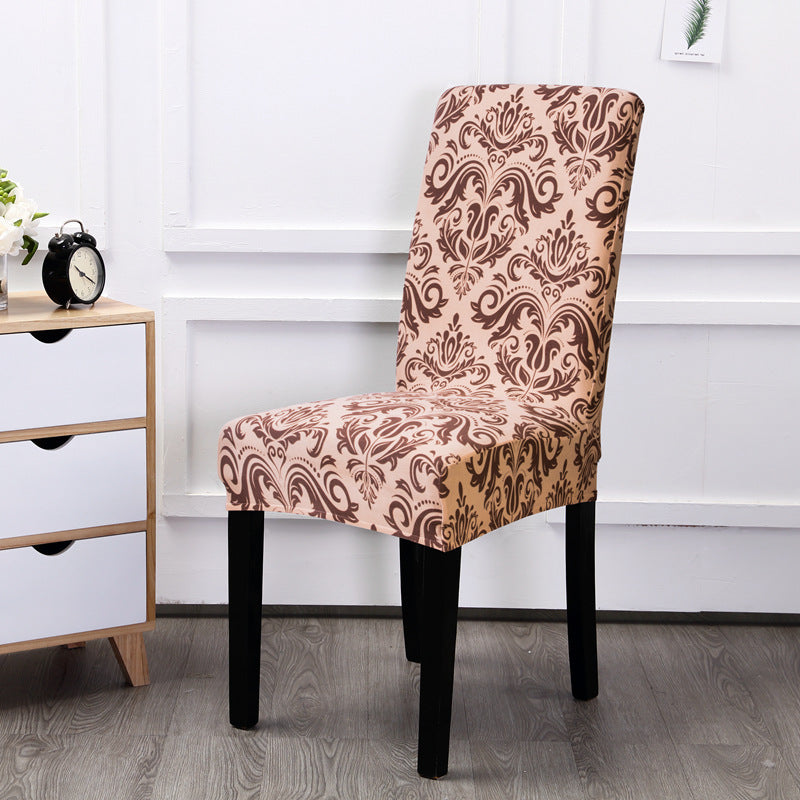 Printed Elastic Chair Cover Household Anti-Fouling Chair Cover ARZ