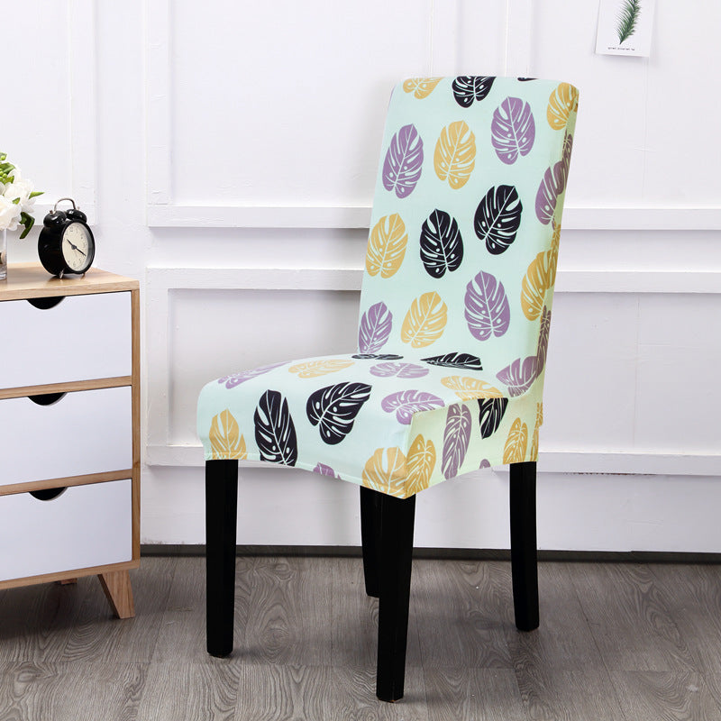 Printed Elastic Chair Cover Household Anti-Fouling Chair Cover ARZ