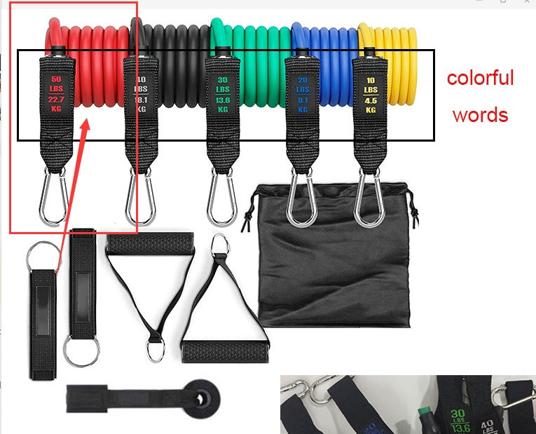 Fitness Rally Elastic Rope Resistance Band ARZ