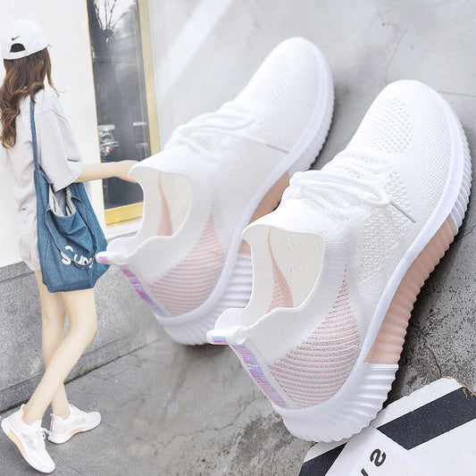 Breathable Sports Shoes Women's Summer New Casual Light Soft-Soled Running Shoes ARZ