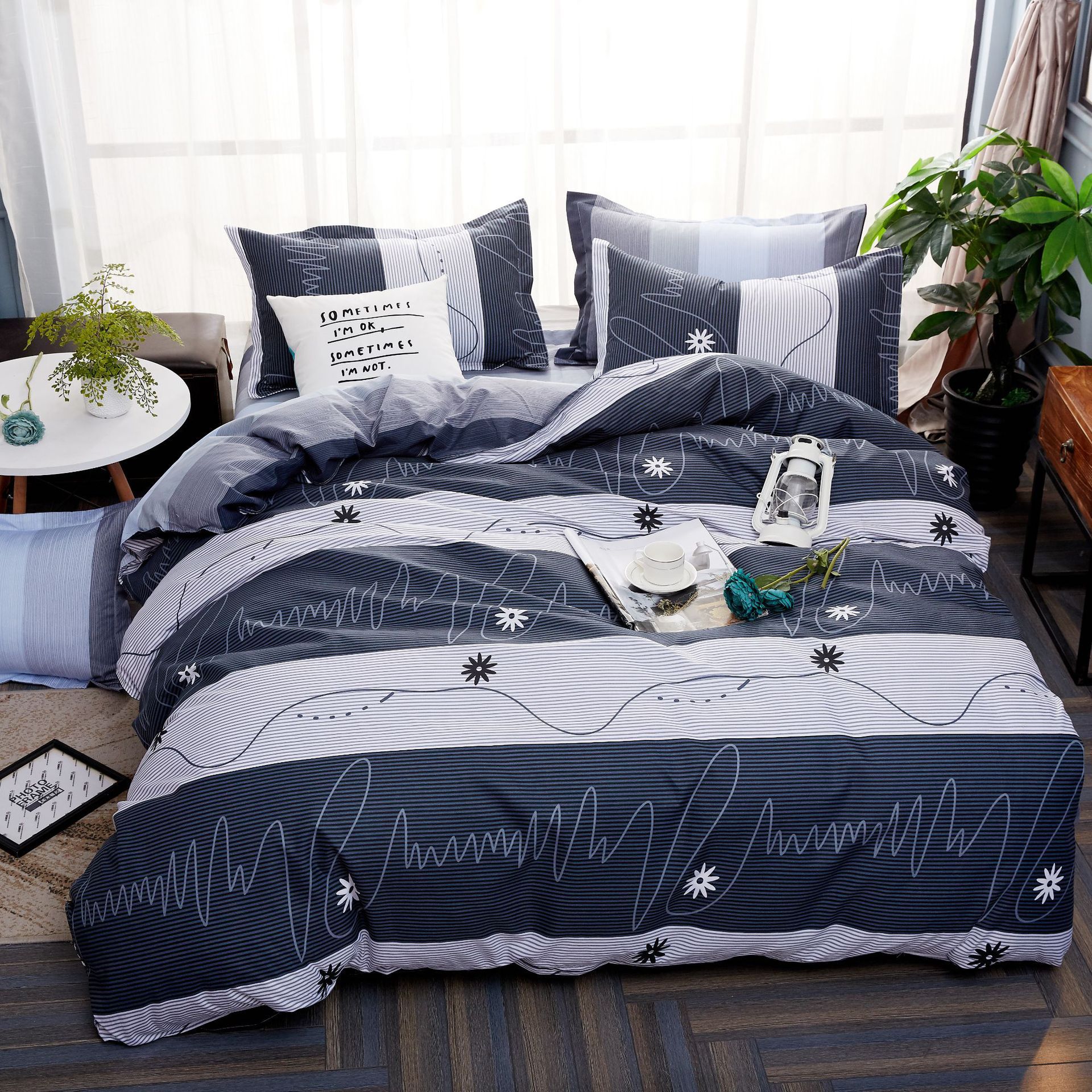 Four-Piece Bedding Aloe Cotton Three-Piece Home Textile ARZ