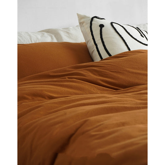 Caramel Knitted Cotton Skin-Friendly Nude Bedding ARZ