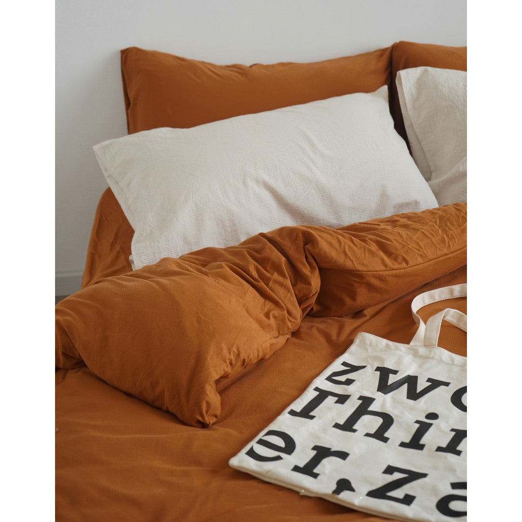 Caramel Knitted Cotton Skin-Friendly Nude Bedding ARZ