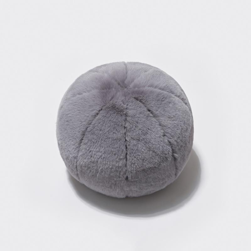 Fur Ball Round Sofa Decoration Pillow Child Cushion ARZ