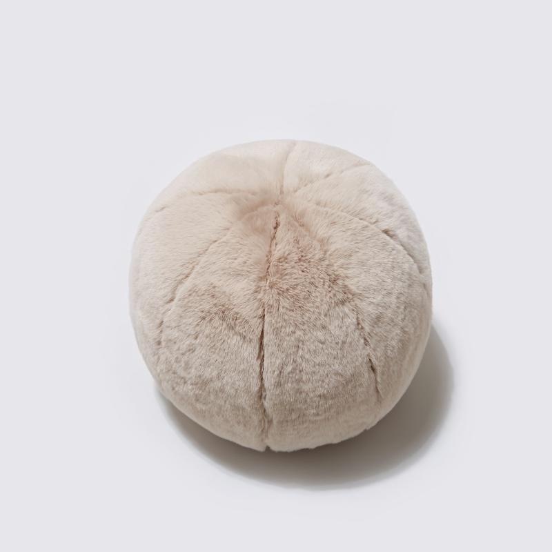 Fur Ball Round Sofa Decoration Pillow Child Cushion ARZ