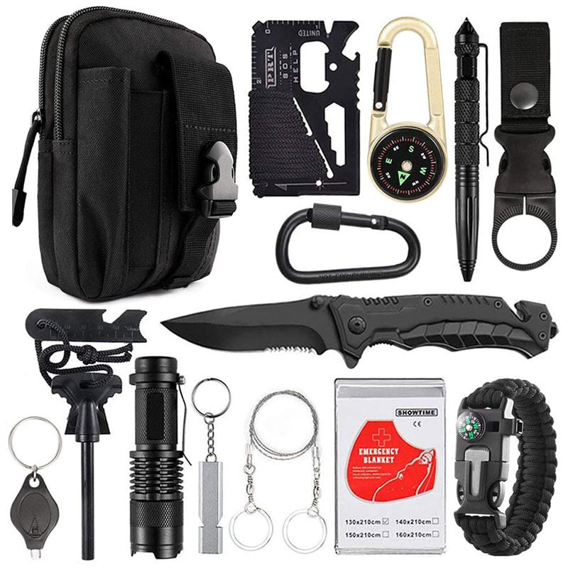 Amazon'S New Outdoor Camping Camping Multi-Function Tool Wild Survival Equipment Sos Self-Defense Supplies ARZ