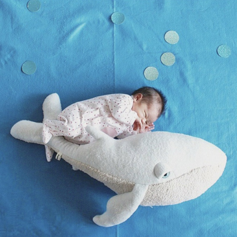 Whale Dolphin Pillow Super Soft Marine Animal Pillow Baby Toy ARZ