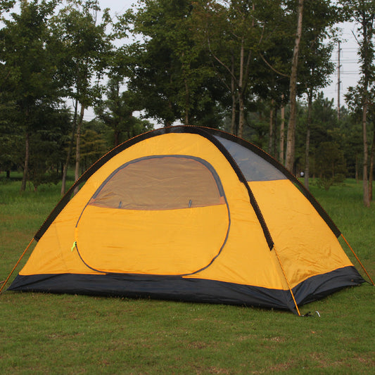 Outdoor Camping Camping Double-layer Aluminum Pole Tent ARZ