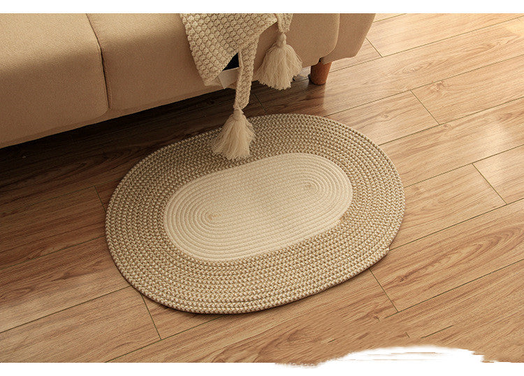 Bedroom Bedside Blanket Balcony Porch Entrance Living Room Sofa Rub Floor Mat ARZ