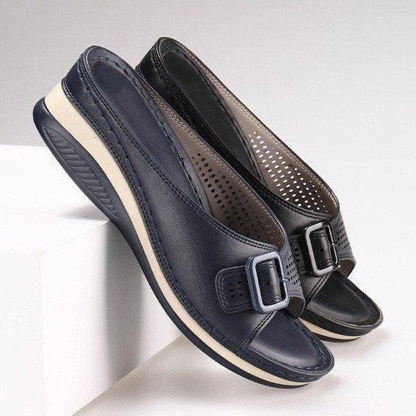 Women's Flat-soled Thick-soled Wedges Casual Shoes ARZ