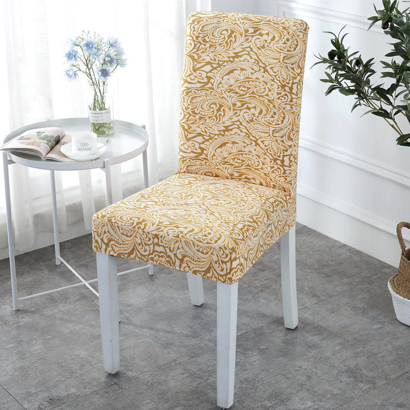 Cover Elastic Dining Chair Cover Cushion Cover Universal Chair Cover Stool Cover Back Integrated ARZ