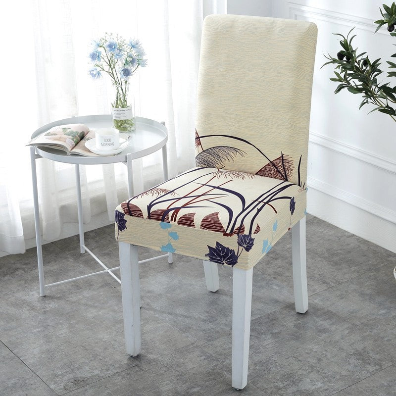 Cover Elastic Dining Chair Cover Cushion Cover Universal Chair Cover Stool Cover Back Integrated ARZ