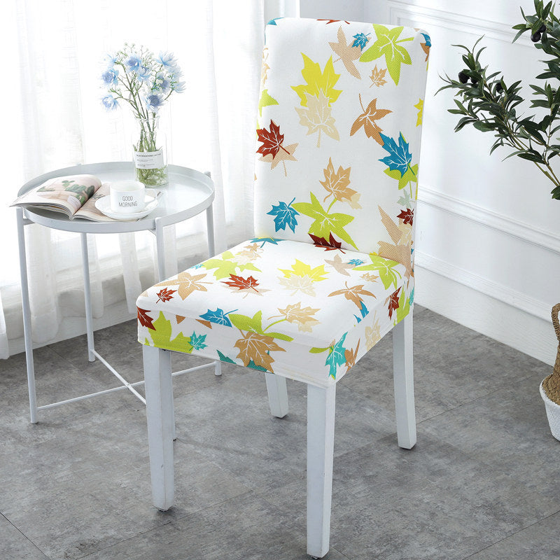 Cover Elastic Dining Chair Cover Cushion Cover Universal Chair Cover Stool Cover Back Integrated ARZ