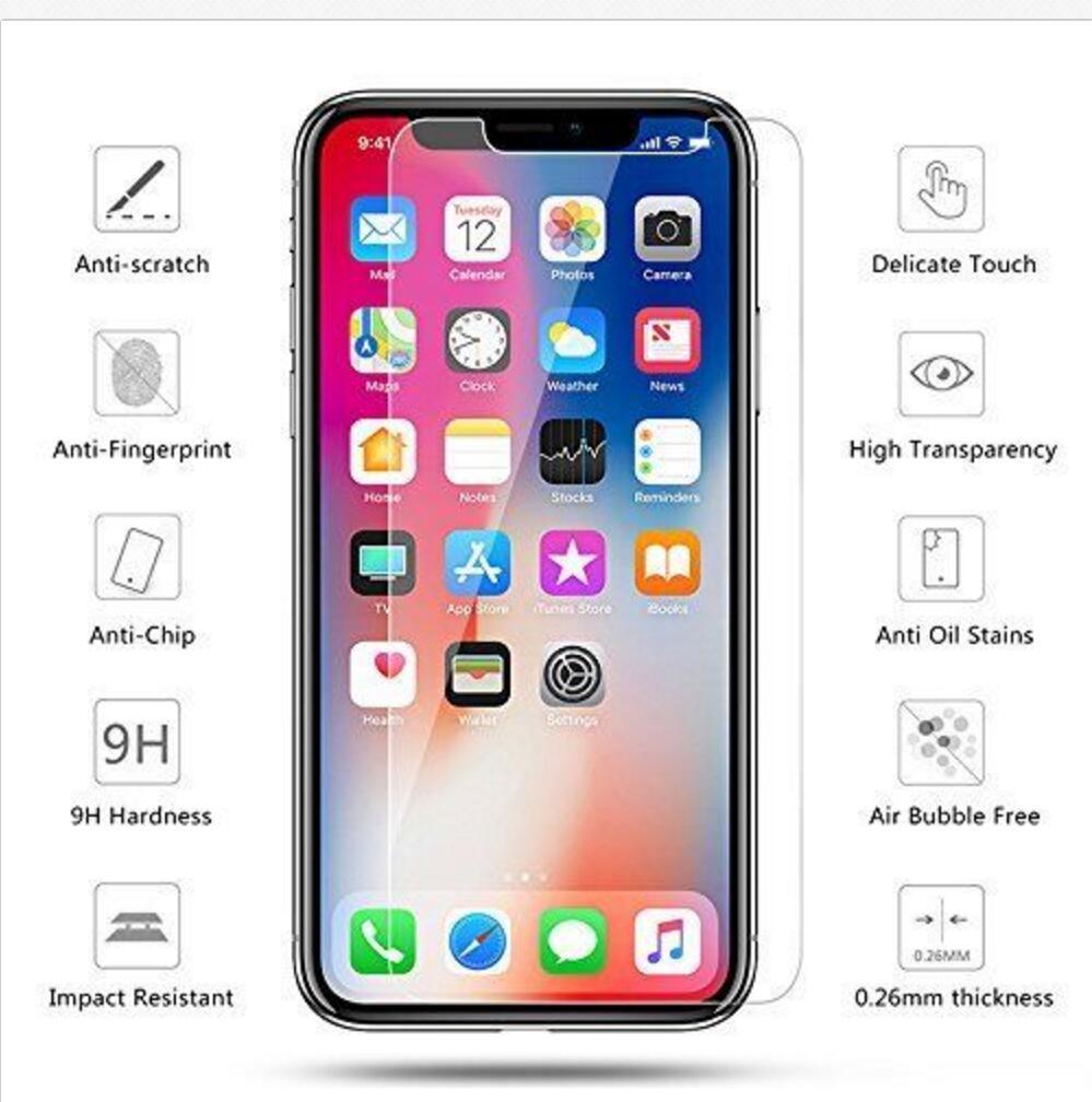 Compatible with Apple, For Iphone12 11 Xs Max 7 8 6 Tempered Glass Screen Protector ARZ