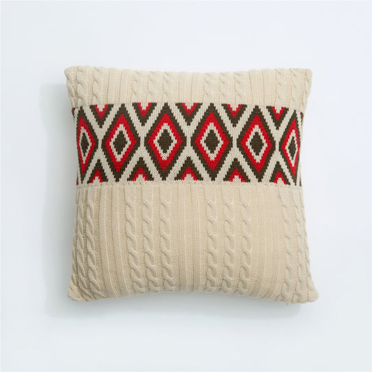 Sofa Upholstered Knitted Nordic Throw Pillow Case Cushion ARZ