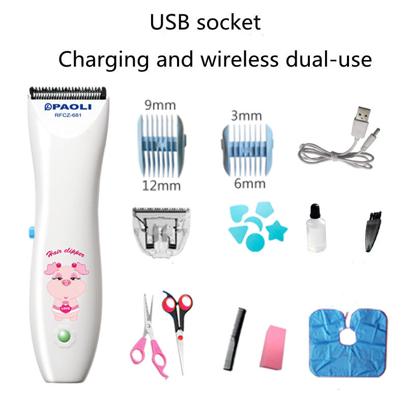 Children's Hair Clippers, Rechargeable Baby Electric Hair Clippers ARZ