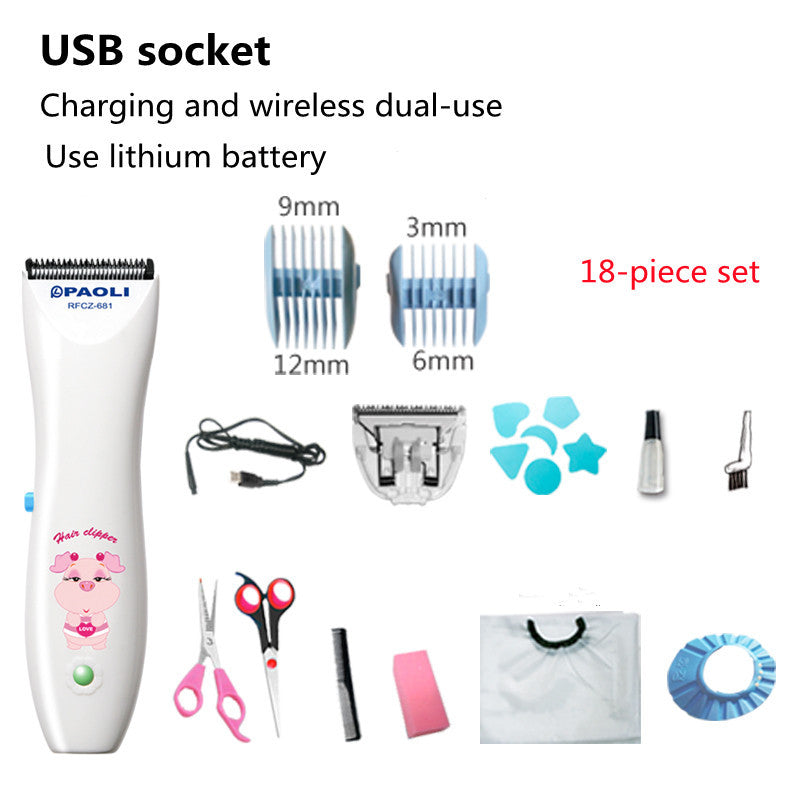 Children's Hair Clippers, Rechargeable Baby Electric Hair Clippers ARZ