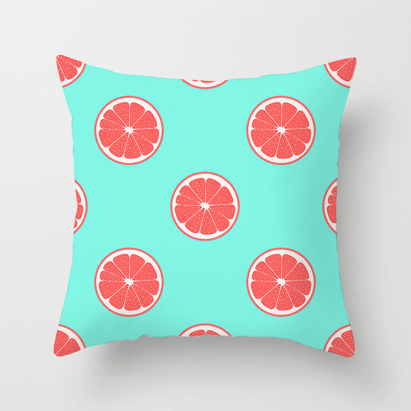 Summer Fruit Hug Pillowcase Home Sofa Cushion Pillow Cushion Cover ARZ