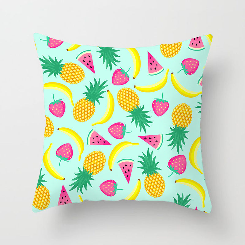 Summer Fruit Hug Pillowcase Home Sofa Cushion Pillow Cushion Cover ARZ