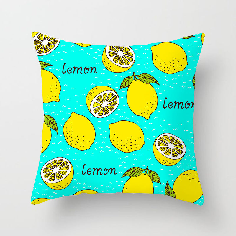 Summer Fruit Hug Pillowcase Home Sofa Cushion Pillow Cushion Cover ARZ