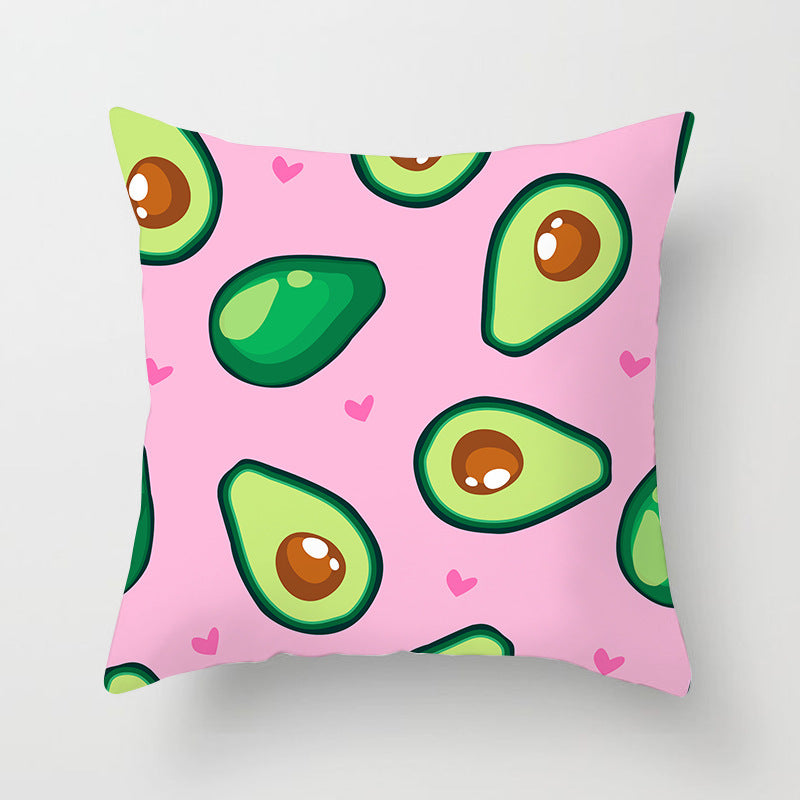 Summer Fruit Hug Pillowcase Home Sofa Cushion Pillow Cushion Cover ARZ