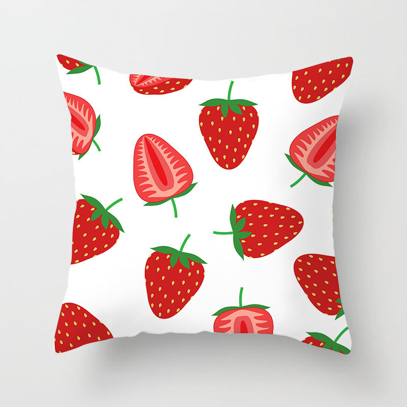 Summer Fruit Hug Pillowcase Home Sofa Cushion Pillow Cushion Cover ARZ