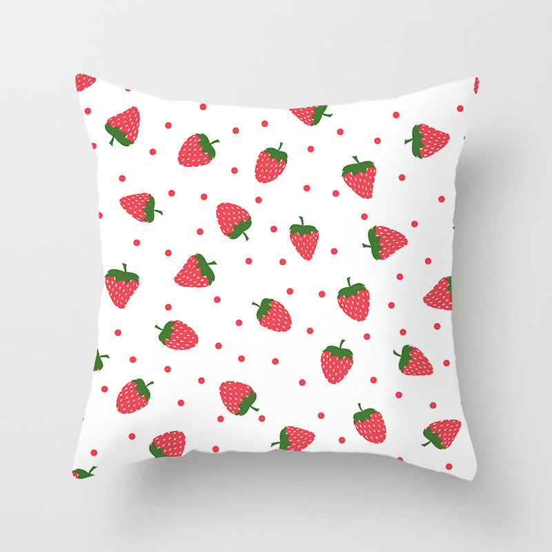 Summer Fruit Hug Pillowcase Home Sofa Cushion Pillow Cushion Cover ARZ