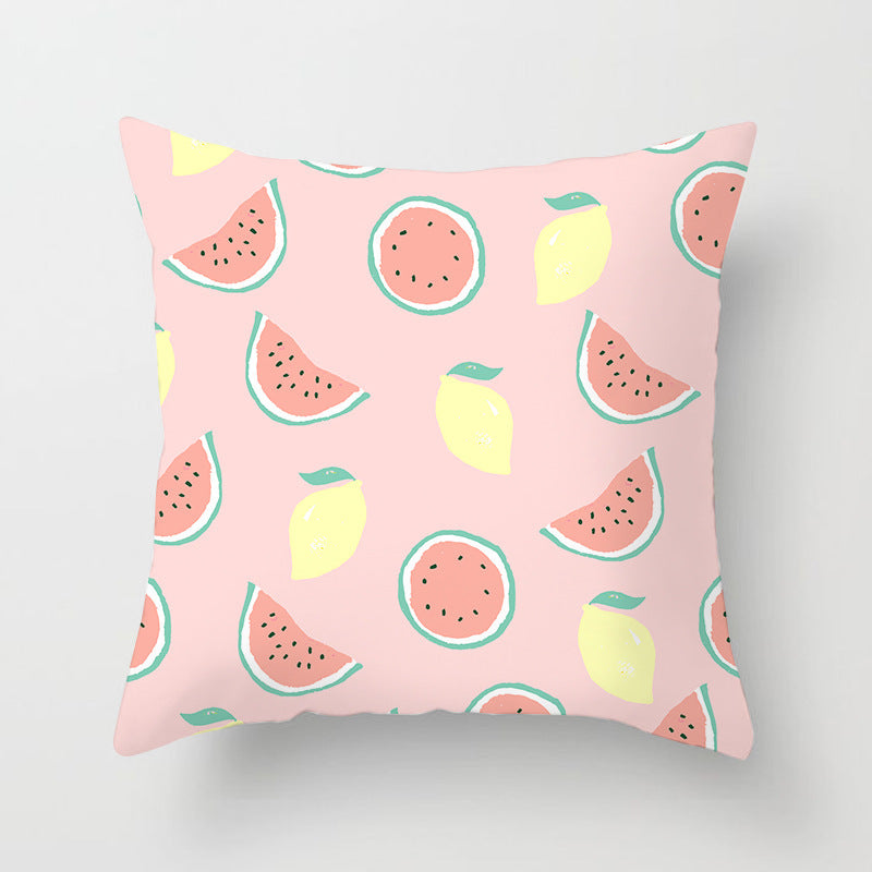 Summer Fruit Hug Pillowcase Home Sofa Cushion Pillow Cushion Cover ARZ