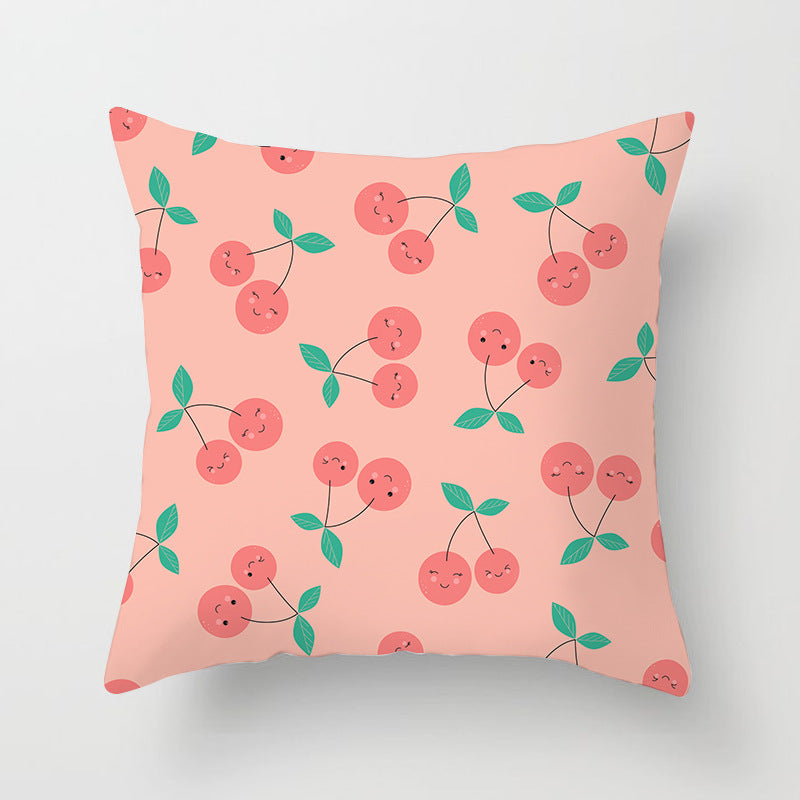 Summer Fruit Hug Pillowcase Home Sofa Cushion Pillow Cushion Cover ARZ