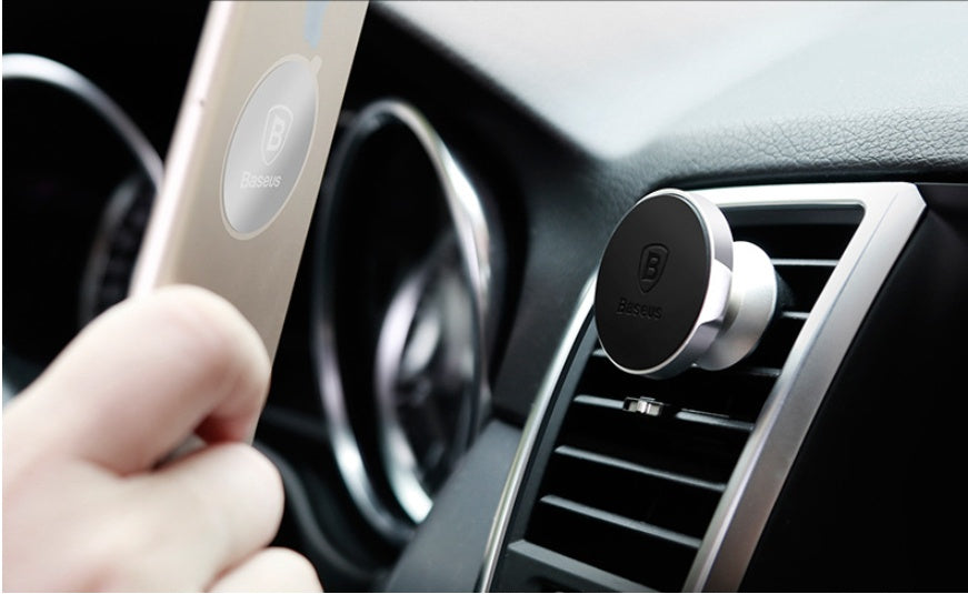 Best 360 degree rotating mobile phone car holder Magnetic car phone holder Small ear outlet ARZ